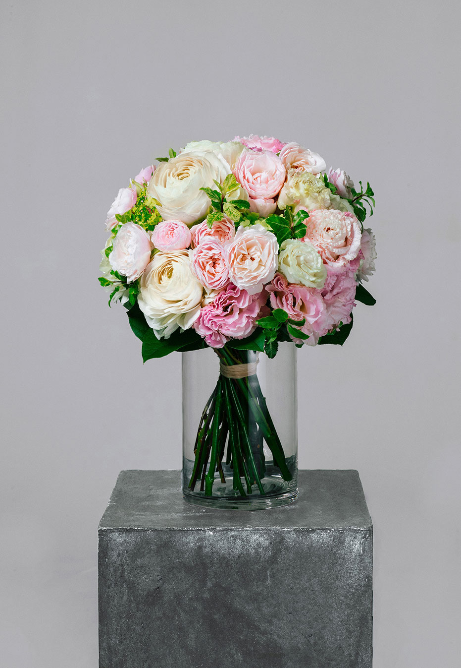  flower bouquet of ranunculus and rose by flannel flowers